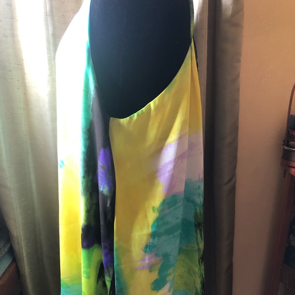 VINTAGE watercolor dress - Picture 6 of 7